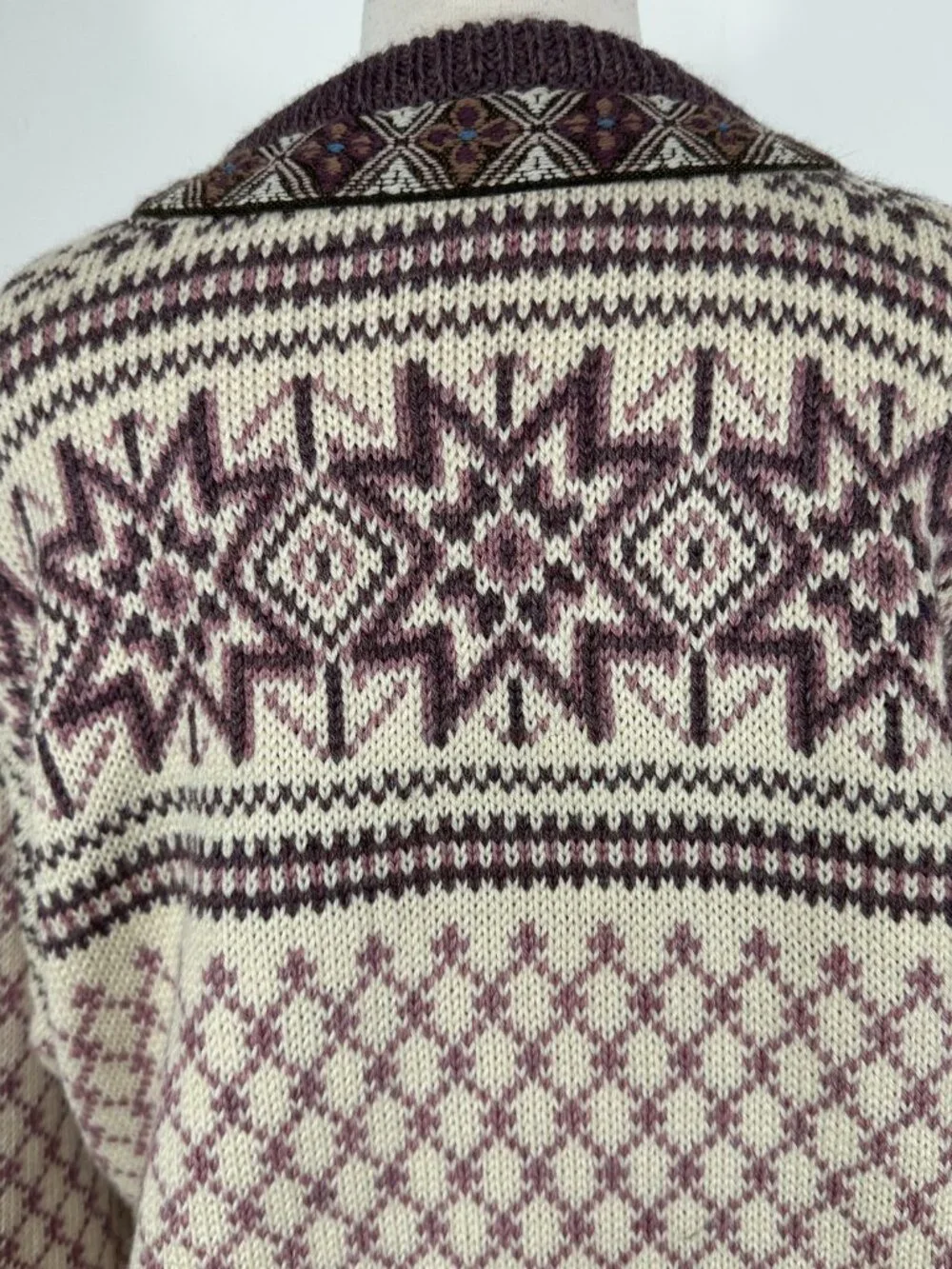 Vintage NWT Dale Of Norway Women’s Sz XL Heritage Sweater 100% Pure New Wool - Picture 11 of 14